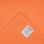 Sweet Needle - Paquet de 12 - Serviettes de Table surdimensionnées 100% Coton 45 CM x 45 CM (18 po x 18 po), Orange - Tissu épai