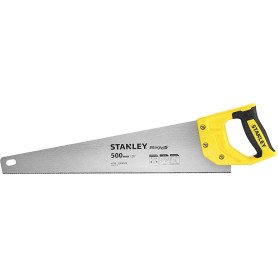 Scie Égoïne Stanley Sharpcut 500mm - Coupe Fine Multicolore
