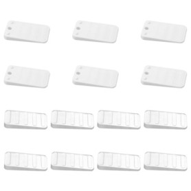 Cales Antidérapantes en Plastique Transparent - 14 Pièces pour Meubles