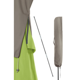 Housse de Protection Taupe pour Parasol jusqu'à 3 m - 4smile