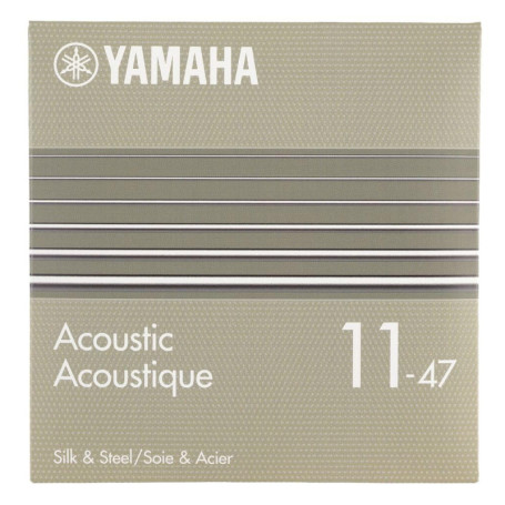 Cordes Acoustiques YAMAHA SA11C - Soie & Acier Extra Légères
