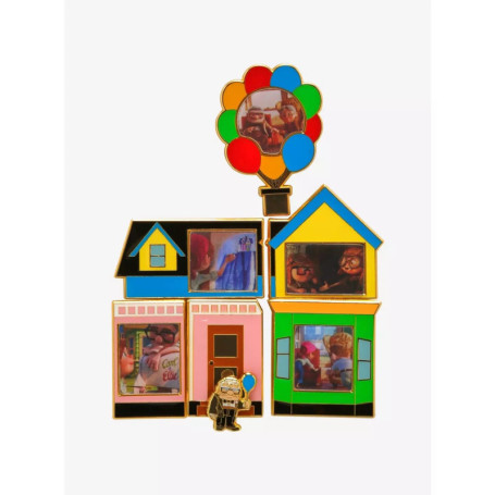Broche Émail Puzzle Carl Fredricksen - Disney Pixar UP - Boîte Mystère