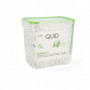 Boîte à lunch hermétique Quid Greenery Transparent Plastique (4,7 l) (Pack 4x) 89,99 €