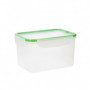 Boîte à lunch Quid Greenery 2,8 L Transparent Plastique (Pack 4x) 63,99 €