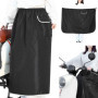 Housse de Jambe de Scooter Imperméable avec Bandes Réfléchissantes