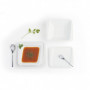 Assiette plate Quid Chef Céramique Blanc (30 x 18 cm) (Pack 6x) 94,99 €