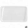 Assiette plate Quid Chef Céramique Blanc (30 x 18 cm) (Pack 6x) 94,99 €