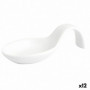 Cuillère à Cocktail Quid Chef Céramique Blanc (10 x 5 cm) (Pack 12x) 25,99 €