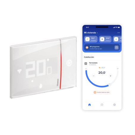Thermostat Connecté Bticino Smarther 2 WiFi Blanc