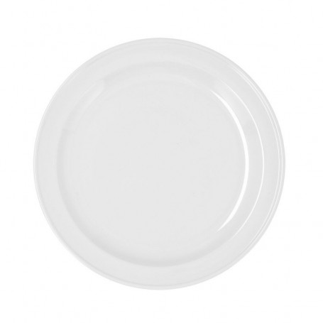 Assiette plate Bidasoa Glacial Céramique Blanc (Ø 26 cm) (Pack 4x) 41,99 €