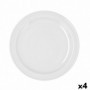 Assiette plate Bidasoa Glacial Céramique Blanc (Ø 26 cm) (Pack 4x) 41,99 €