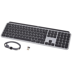 Clavier Logitech MX Keys pour Mac - Rétroéclairé et Sans Fil en Aluminium Noir 137,39 €