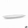 Plat à Gratin Quid Gastro Céramique Blanc (40 x 17,5 x 3,5 cm) (Pack 4x) 74,99 €