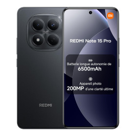 Xiaomi REDMI Note 15 Pro, Smartphone 8+256Go, Batterie Longue autonomie 6500mAh, Appareil Photo 200 Mpx, Résistance à l'eau IP65