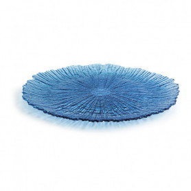 Assiette plate Quid Mar de Viento Bleu verre (Ø 32 cm) (Pack 6x) 103,99 €