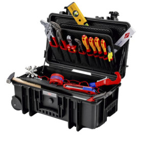 Mallette à Outils Knipex Robust26 Move pour Plomberie - 17 Outils Inclus