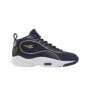 Reebok Answer III Basket Rétro Bleu Marine - Chaussures Mi-Haute pour Hommes