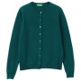 Cardigan en Laine Mérinos Vert - United Colors of Benetton