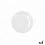 Assiette Bidasoa Glacial Coupe Céramique Blanc (16,5 cm) (Pack 12x) 45,99 €