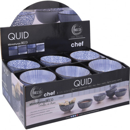 Bol Quid Chef Céramique Multicouleur (11 cm) (Pack 24x) 102,99 €