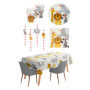 Ensemble de Décoration de Table Safari pour Anniversaire - Boland