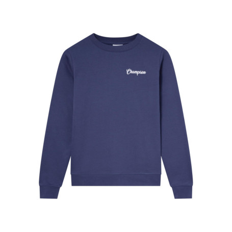 Sweat à Capuche Champion Legacy Femme - Bleu Uni