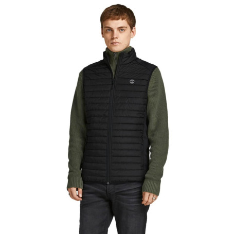 Doudoune sans Manches Noire JACK & JONES pour Adulte