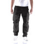 Pantalon Cargo Noir Loose Fit pour Homme - JACK & JONES