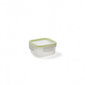 Boîte à lunch hermétique Quid Greenery 300 ml Transparent Plastique (Pack 4x) 24,99 €