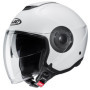Casque Moto Jet HJC i40N Blanc Perle - Confort et Sécurité