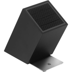 Bloc de Couteaux WMF en Bois Laqué Noir - Rangement pour 15 Couteaux
