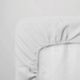 Drap Housse Jersey Blanc 75x95 cm pour Berceau - Domiva