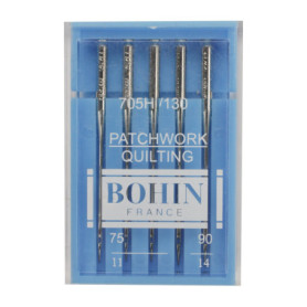 Aiguilles Bohin pour Machine à Coudre 75/90 - Métal Argenté