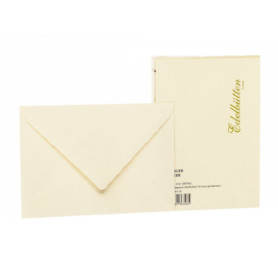 Enveloppes C6 Ivoire Rössler - Lot de 20 pour vos envois élégants