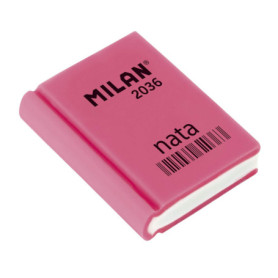 Boîte de 36 gommes nata colorées - MILAN