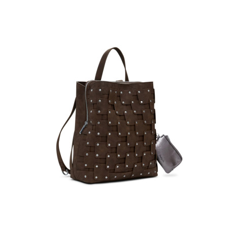Sac à dos Desigual New Patch 1 Sumy en chocolat pour loisirs