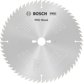 Lame de Scie Circulaire Bosch PRO Wood pour Bois Massif et Panneaux