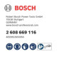 Pack de 10 Lames Bosch PRO AYZ 53 BPB pour Outils Multifonctions