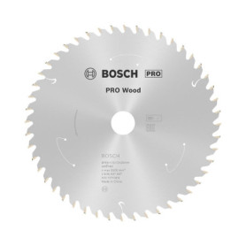 Lame de Scie Circulaire Bosch PRO Wood 165 mm - Idéale pour Bois Massif