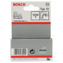 Agrafes à Fil Plat Bosch Type 51 - 1000 Pièces 10 x 1 x 10 mm