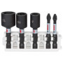 Coffret Bosch Professional de 5 embouts et douilles Impact Control