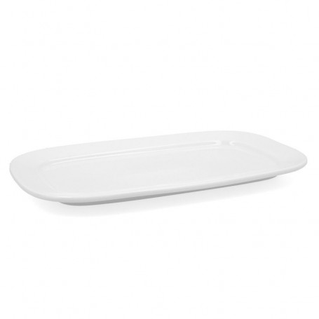 Plat à Gratin Bidasoa Glacial Céramique Blanc (36 x 21 cm) (Pack 3x) 58,99 €