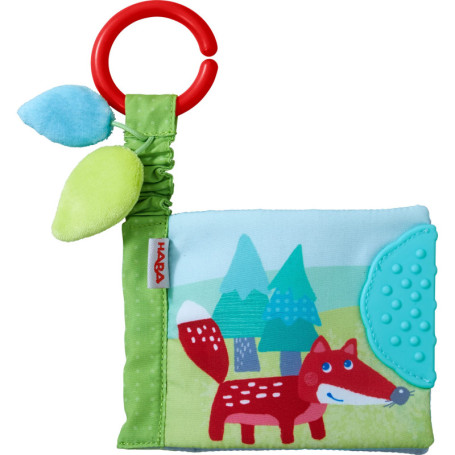 Livre en Tissu HABA pour Poussette - Animaux de la Forêt