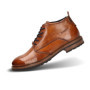 Bottes en cuir cognac pour homme avec doublure froide - bugatti