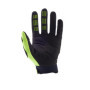 Gants de Motocross Fox Racing Dirtpaw - Protection Articulations et Écran Tactile - Jaune Fluo