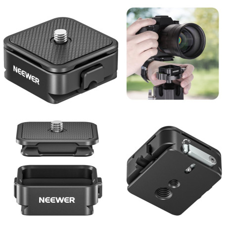 NEEWER Kit de Libération Rapide Arca pour Appareils Photo et Stabilisateurs