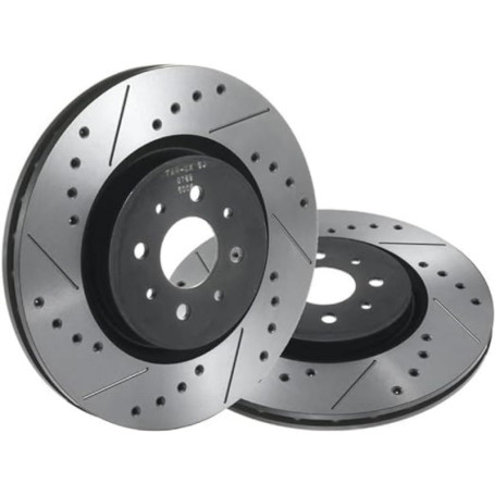 Set de 2 Disques de Frein Magneti Marelli pour Fiat Grande Punto
