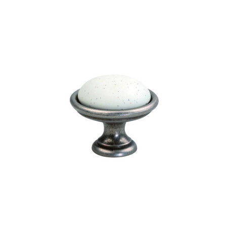 Bouton de Tiroir en Porcelaine Céramique Vintage 34 mm - Cyclingcolors