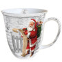 Tasse à Thé en Porcelaine Fine - Modèle Père Noël 0,4 L
