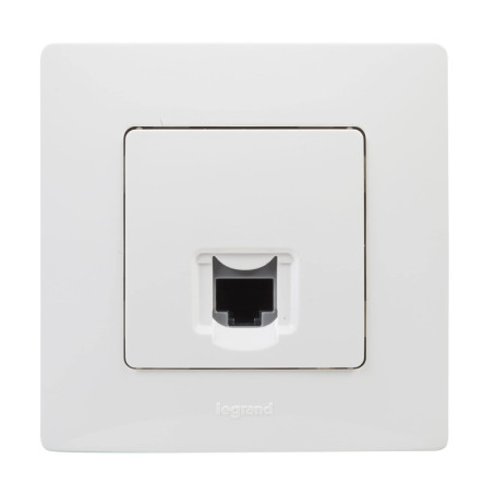 Prise RJ45 Catégorie 5 Niloé Monobloc - Legrand Blanc
